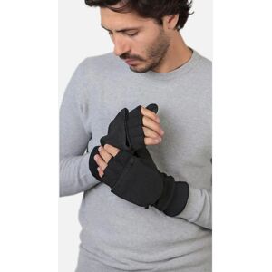 Men's Barts Unisex Convertible Mitts Finerless Gloves - Black - Size: M Men's Barts Unisex Convertible Mitts Finerless Gloves - Black - Size: M