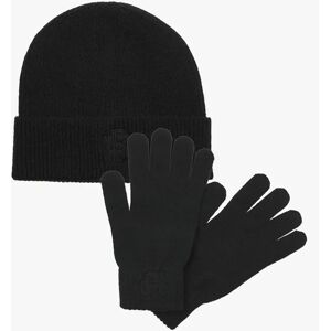 Men's Jack & Jones TRAIN Mens Hat & Gloves Set Black - Size: ONE-SIZE Men's Jack & Jones TRAIN Mens Hat & Gloves Set Black - Size: ONE-SIZE