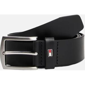 Tommy Hilfiger New Denton Leather Belt - Black - Size: 95 Tommy Hilfiger New Denton Leather Belt - Black - Size: 95