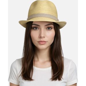 Women's DIESEL Womens Hats Ceveryun Sombrero Ladies Summer Beach Holiday Trilby Hat - Cream - Size: 56 cm Women's DIESEL Womens Hats Ceveryun Sombrero Ladies Summer Beach Holiday Trilby Hat - Cream - Size: 56 cm