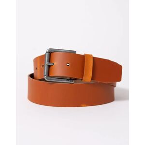 Hugo Boss Men's BOSS Orange Joris Mens Italian Leather Belt with Engraved Buckle - Medium Brown 211 - Size: W34 Hugo Boss Men's BOSS Orange Joris Mens Italian Leather Belt with Engraved Buckle - Medium Brown 211 - Size: W34