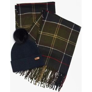 Women's Barbour DOVER BEANIE & HAILES SCARF Womens Gift Set Classic - Multi - Size: ONE size Women's Barbour DOVER BEANIE & HAILES SCARF Womens Gift Set Classic - Multi - Size: ONE size