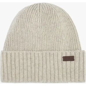 Men's Barbour CARLTON Mens Beanie Light Grey - Size: ONE-SIZE Men's Barbour CARLTON Mens Beanie Light Grey - Size: ONE-SIZE