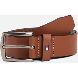 Men's Tommy Hilfiger Denton Enamel Flag Mens Leather Belt - Winter Cognac - Brown - Size: W46 Men's Tommy Hilfiger Denton Enamel Flag Mens Leather Belt - Winter Cognac - Brown - Size: W46