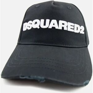 Men's Dsquared2 Dsquared Bold Cap Black/white - Black/Multi - Size: OS Men's Dsquared2 Dsquared Bold Cap Black/white - Black/Multi - Size: OS