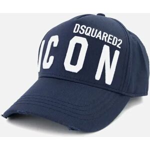 Men's Dsquared2 Icon Cap Blue/white - Blue/Multi - Size: OS Men's Dsquared2 Icon Cap Blue/white - Blue/Multi - Size: OS
