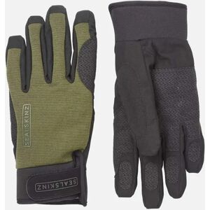 Men's Sealskinz Mens Harling Waterproof Glove - Green - Size: XL Men's Sealskinz Mens Harling Waterproof Glove - Green - Size: XL