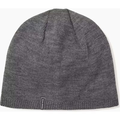 Men's Sealskinz Unisex Cley Waterproof Fine Knit Beanie - Grey - Size: 2XL Men's Sealskinz Unisex Cley Waterproof Fine Knit Beanie - Grey - Size: 2XL