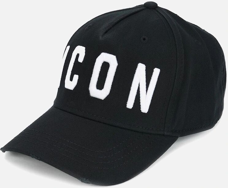 Men's Dsquared2 Icon Baseball Cap Black - Size: ONE size