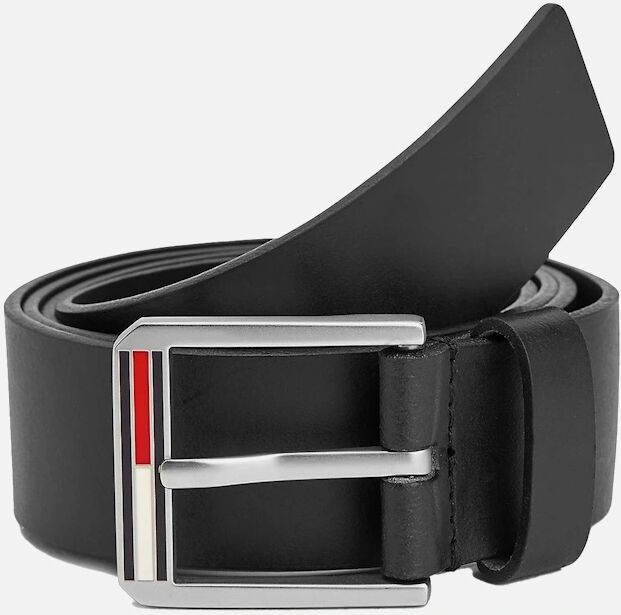 Tommy Hilfiger Men's Tommy Jeans Essential Leather Belt - Black - Size: 90