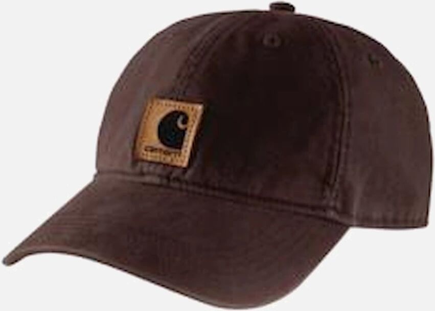 Carhartt WIP Men's Carhartt Dark Brown Canvas Cap - Size: ONE size,