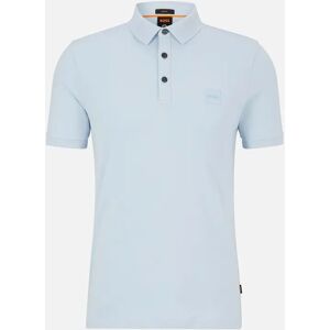 Men's Hugo Boss Men's Passenger Slim Fit Pale Blue Polo Shirt - Size: 46