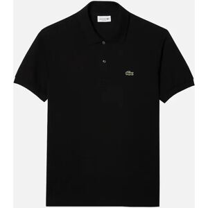 Men's Lacoste Men's Black Classic Short Sleeved Polo Shirt - Size: 40/Regular