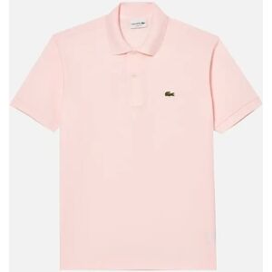 Men's Lacoste Men's Pink Classic Short Sleeved Polo Shirt - Size: 48