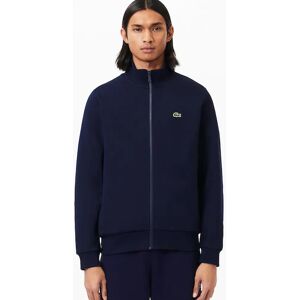 Men's Lacoste Men's Zip-Up High Neck Fleece Sweatshirt - Size: 3 36-38 chest