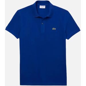 Men's Lacoste L1212 Mens Polo Shirts Collared Classic Fit Top Summer Sports Golf Tee - Blue - Size: 36