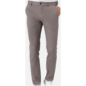 Hugo Boss Men's Cotton Slim Fit Grey Chinos