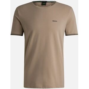 Men's Hugo Boss Men's Khaki Regular Fit Taul T-shirt. - Tan - Size: 44