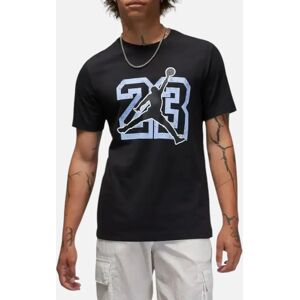 Men's NIKE FB7394 Mens T Shirts AIR JORDAN FLIGHT Essential Crew Neck Cotton Tee NEW - Black - Size: 40