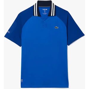 Lacoste Men's Tennis X Daniil Medvedev Slim-Fit Polo Shirt - Blue - Size: 44