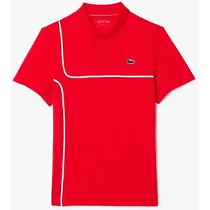 Lacoste Men's Tennis x Daniil Medvedev Regular-Fit Polo Shirt - Red - Size: 42
