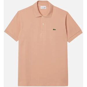 Men's Lacoste L1212 Classic Fit Polo - Brown/Cream - Size: 36
