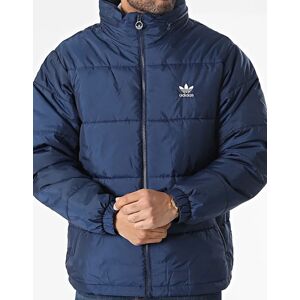 Men's Adidas Originals Padded Puffer Jacket - Navy - Size: 42/Regular