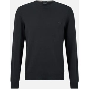 Hugo Boss Men's Botto-l Crew Neck Knitwear Black - Size: 44