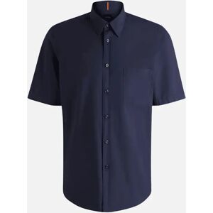 Hugo Boss Men's Relegant_6 Regular Fit Navy Shirt - Size: 38/Regular