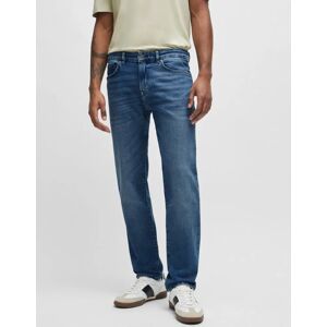 Hugo Boss Men's BOSS Orange Re.Maine BC-C Regular Fit Jeans in Comfort-Stretch Denim - Medium Blue 427 - Size: 36/34