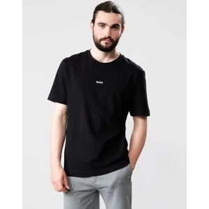Hugo Boss Men's BOSS Orange TChup Mens Crew Neck Small Logo T-Shirt NOS - Black 001 - Size: 44