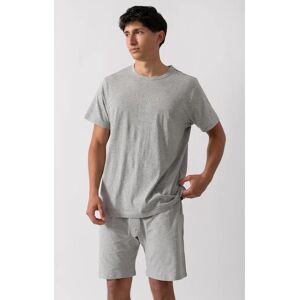 Men's Calvin Klein Short Sleeve Mens Crew Neck T Shirt - Grey - Size: XL