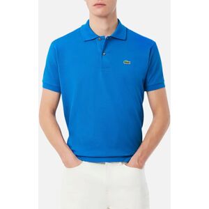 Men's Lacoste L1212 Mens Polo T Shirts Classic Fit Short Sleeve Casual Sports Golf Tee - Blue - Size: 40