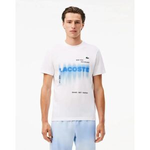 Lacoste Men's Tennis X Daniil Medvedev T-Shirt - White - Size: 34