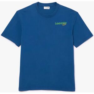 Lacoste Men's Washed Effect Ombré Print T-Shirt - Blue - Size: 38