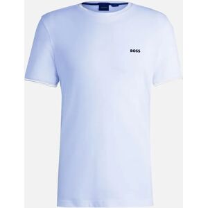Men's Hugo Boss Men's Pale Blue Regular Fit Taul T-shirt. - Size: 40