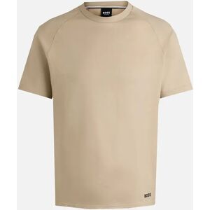 Men's Hugo Boss Beige Soft Terry T-shirt - Tan - Size: 44