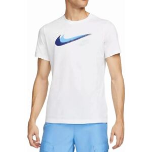 Men's Nike Signature T-Shirt Men's White/Blue - Size: 44