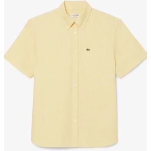Men's Lacoste Men's Regular Fit Short Sleeved Oxford Shirt - Size: 17 - 43
