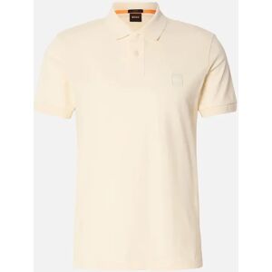 Hugo Boss Men's BOSS Slim Fit Passenger Polo Shirt Open Yellow - Tan - Size: 44
