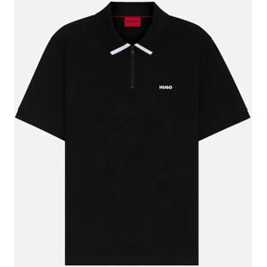 Hugo Boss Men's HUGO Dalomino Polo Shirt 001 Black - Size: 42