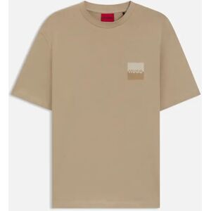 Hugo Boss Men's HUGO Dusplito T-Shirt 269 Medium Beige - Tan - Size: 38