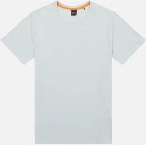 Hugo Boss Men's BOSS Tegood Basic T-Shirt Light Pastel Grey - Green - Size: 44