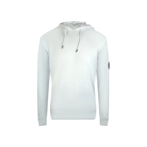 Roberto Cavalli Men's Cavalli Class Plain Off White Hoodie - Size: 44