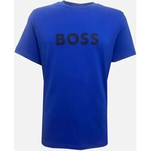 Men's Hugo Boss Blue Relaxed Fit T-shirt - Size: 38