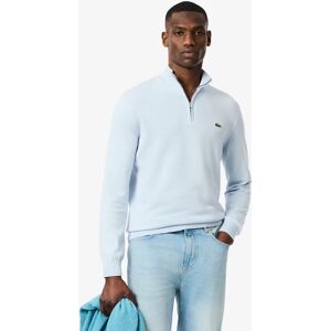 Men's Lacoste Half Zip Logo Mens Sweatshirt - Rill T01 - Blue - Size: 40