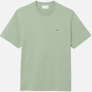 Men's Lacoste TH7318 Classic Fit Cotton T-Shirt - Green - Size: 44