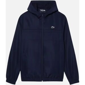 Men's Lacoste Water-Repellent Sport Track Jacket - Navy - Size: 44/Regular