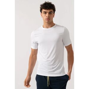 Hugo Boss Men's BOSS Orange RN Bamboo 3-Pack Mens T-Shirts - White 100 - Size: 38