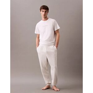 Men's Calvin Klein ICON COTTON TERRY Mens Lounge Joggers Grey Heather - Size: 32/34/35